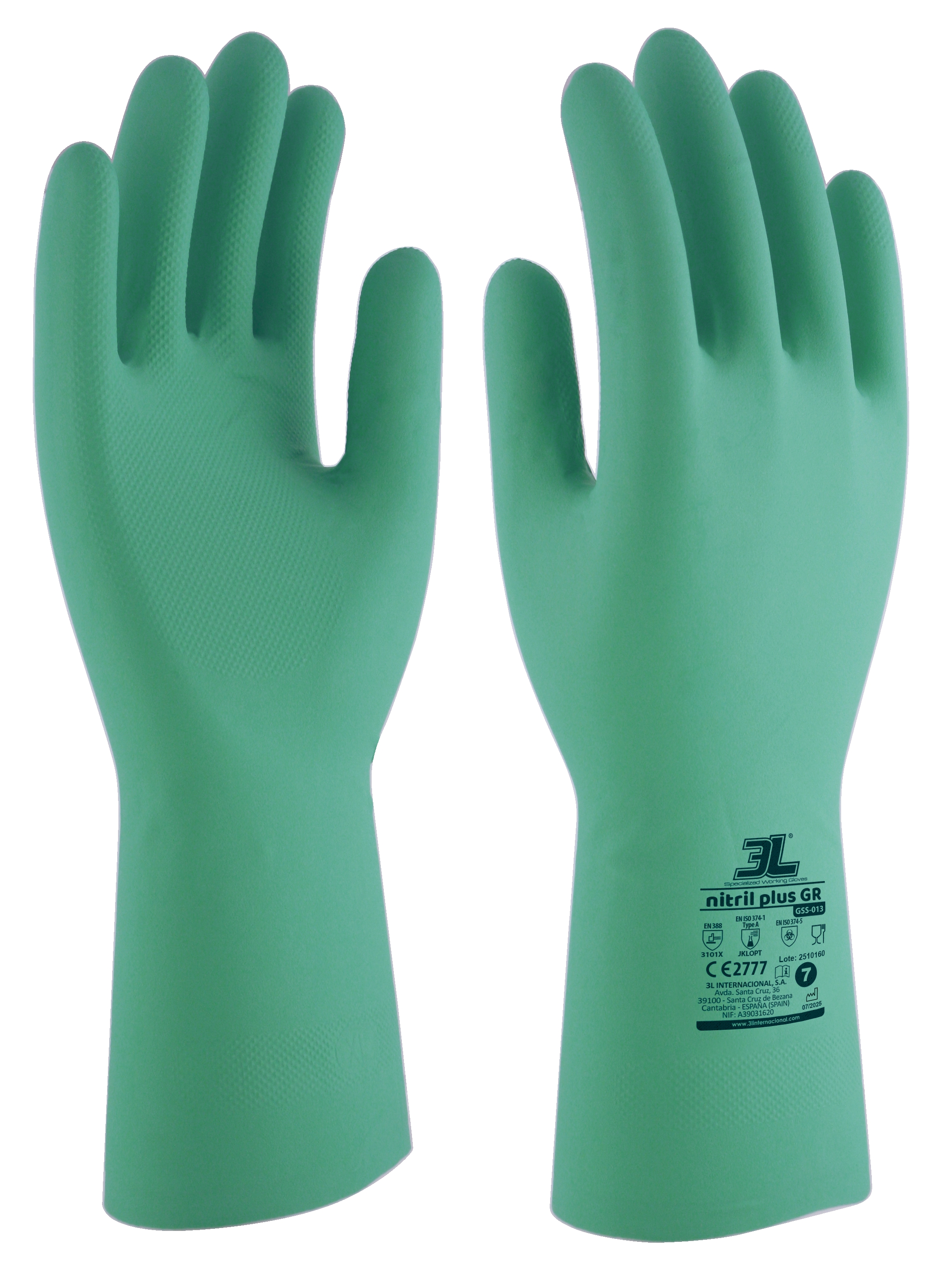 Guante NITRIL PLUS GR